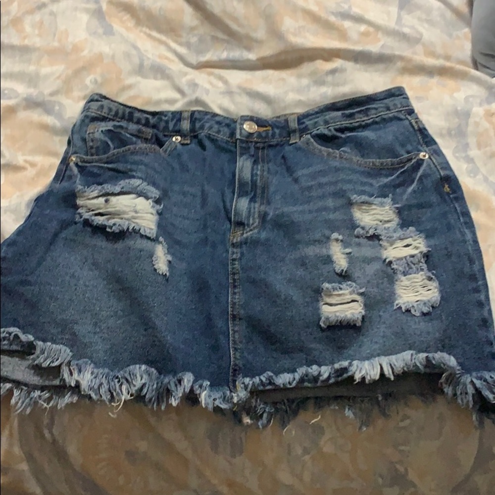 Jean skirt